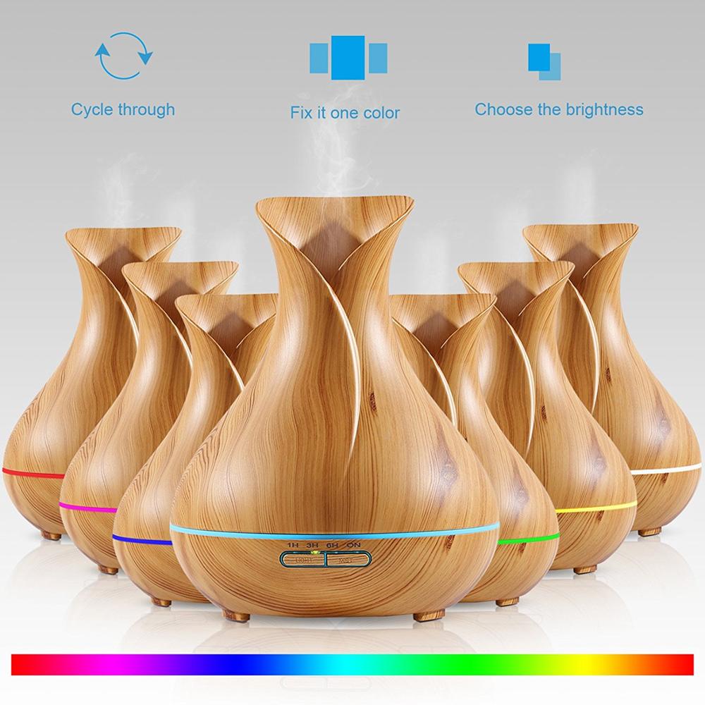 2019 Best Wholesale Wood Grain Aroma Diffuser, Cheap Essential Oil Aroma Diffuser Wood, Aroma Diffuser Wood Ultrasonic