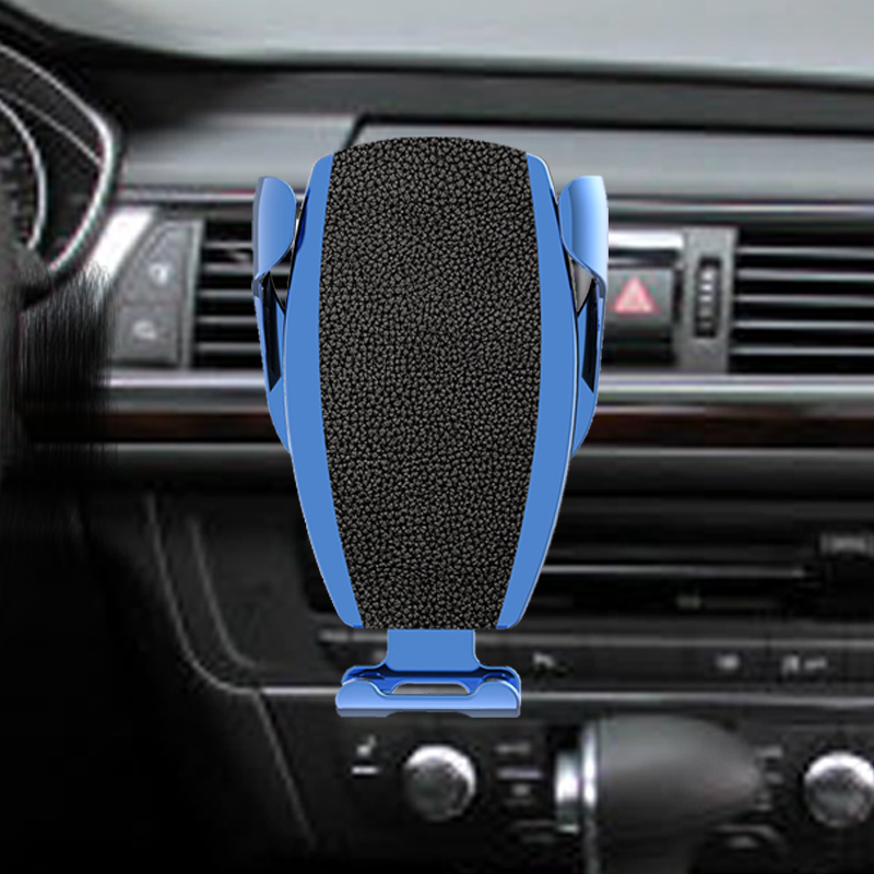 Qi Wireless Car Charger Magnetic Mount Holder For Samsung S9 iPhone XS MAX XR 8