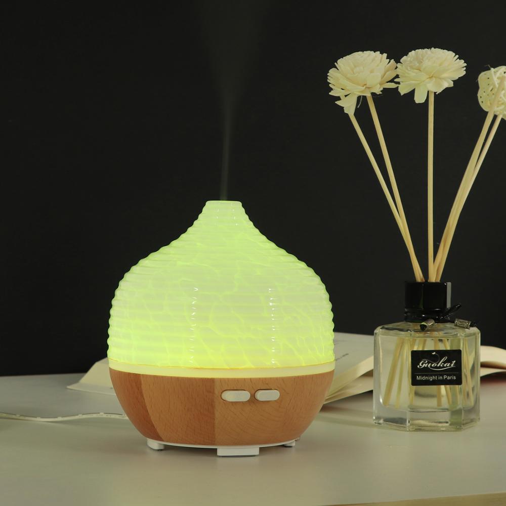 Technology 2019 Real Wood Glass Beautiful  Essential Oil Diffuser  with Modern Decorative  Diffuser