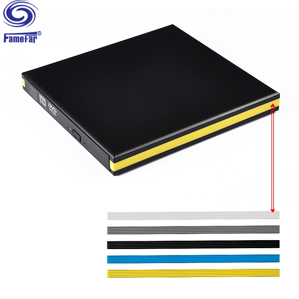 Factory Supplier External USB3.0 custom dvd drive RW CD Burner Writer