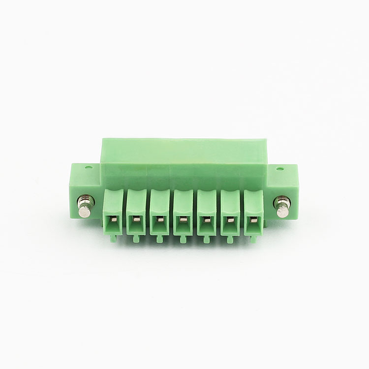 5.00 mm terminal block connector pluggable terminal block 7 pin connector male female