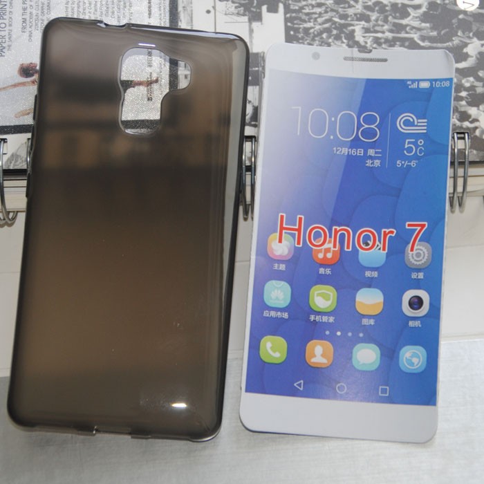 Case for Huawei honor 7 soft cover case Smooth Waterproof TPU Gel cover