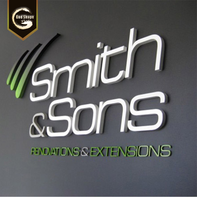 Customized Non-illuminated Large Dimensions 3d Letters Sign