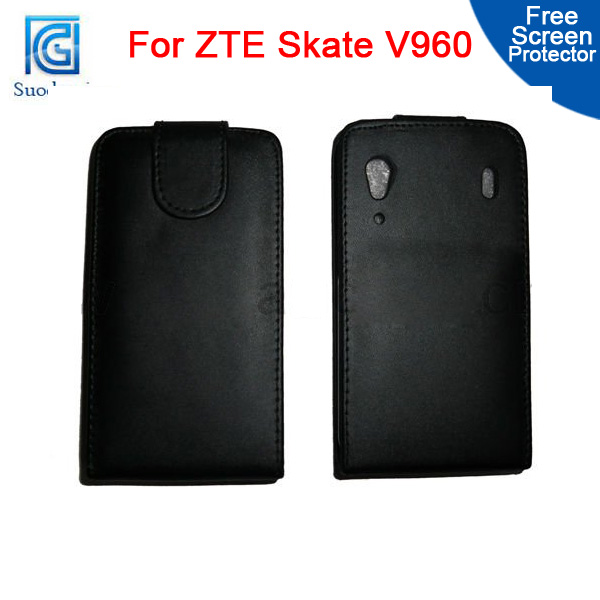 Flip Leather Case Cover Pouch for ZTE Skate V960 Mix color