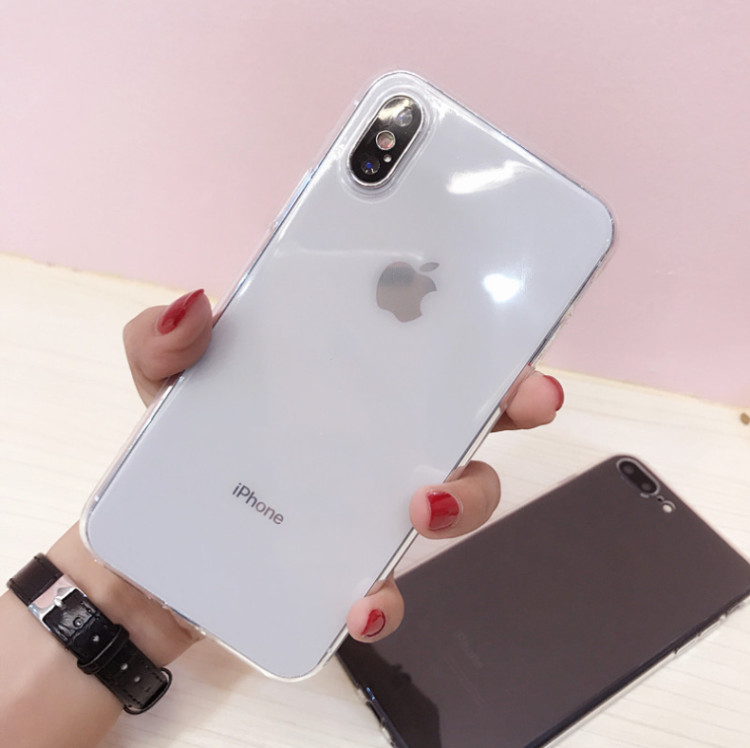 1mm Slim Clear Soft TPU Case for iPhone Xs Max 6.5 inch 2018, Soft Flexible Cover Jelly Clear Phone Case for iPhone XS