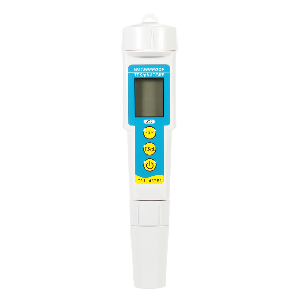 3 in 1 TDS for Aquarium Water Quality Tester Multi-parameter Water pH Monitor Acidometer Drink Water Quality Analyser