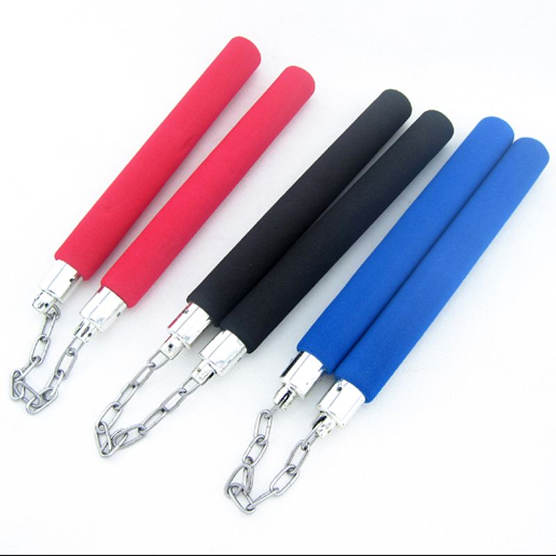 Foam Sponge Safe Fitness Nunchakus for Kids Children kung fu Beginners Training