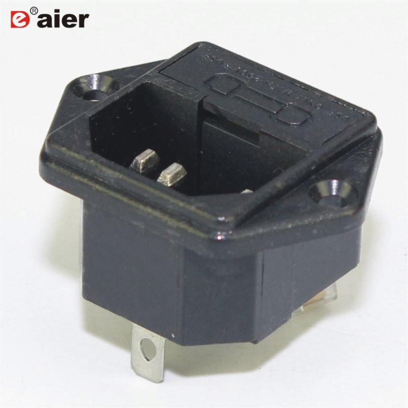 3-pin plug desktop power socket