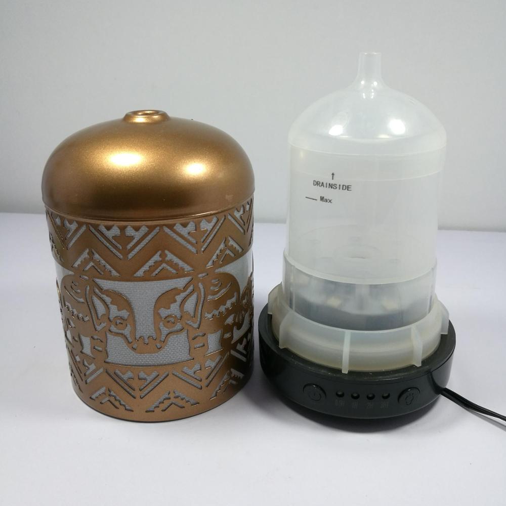 New Hot Metal Home Aroma Humidifier Air Diffuser, Iron Beautiful Aroma Diffuser, USB Aroma Diffuser