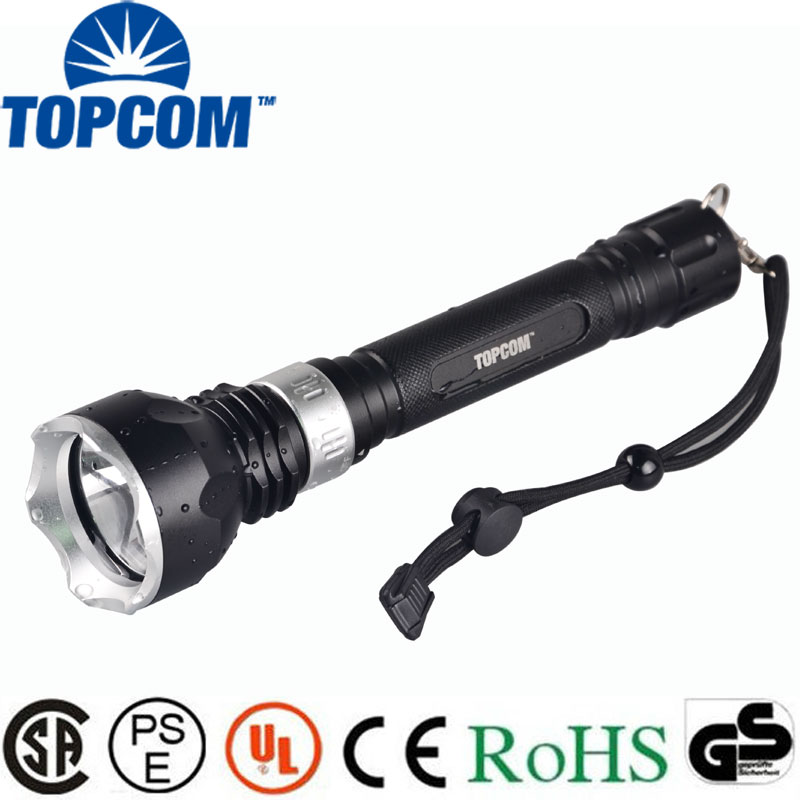 1000lumen T6 Lamp 10w LED Submarine Diving Flashlight White Yellow Red UV beam Underwater Torch