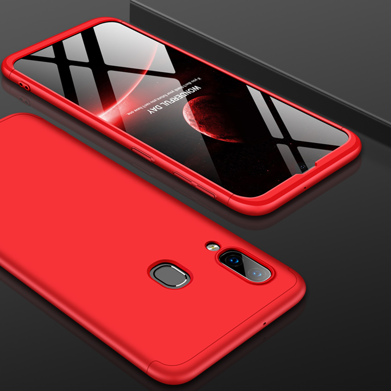 360 Cover case for Samsung galaxy A80, Removable 3in1 Hard PC Shield Back Cover Case for Samsung galaxy A80 phone cases