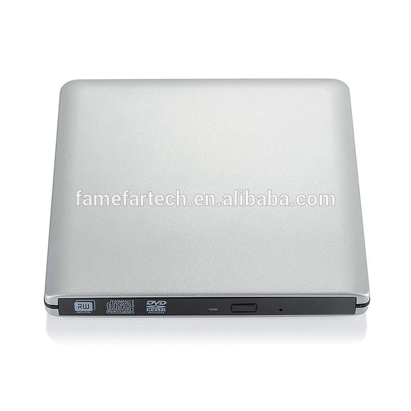 external usb blu-ray burner/ dvd rw for all laptop with aluminum material case