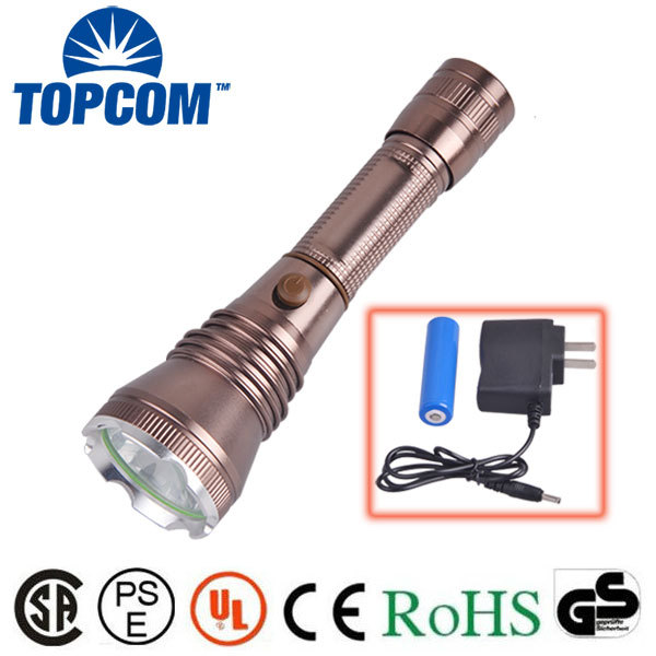 TP-1810 CREE XPE Long Beam LED Rechargeable Mining Flashlight