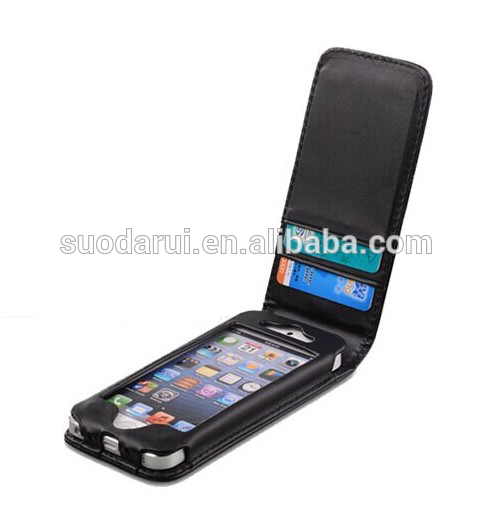 OEM is Welcome, Phone Case for iPhone 5C Card Pockets Pouch Wallet PU Leather Cover