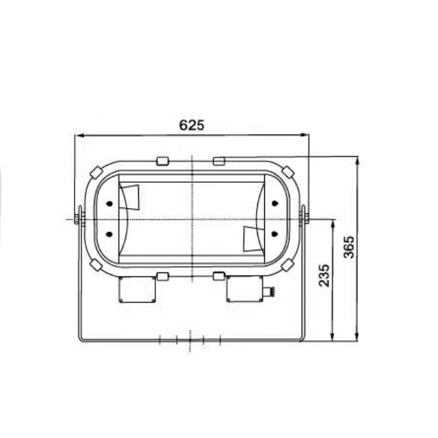 sodium lamp boat marine flood light TG19