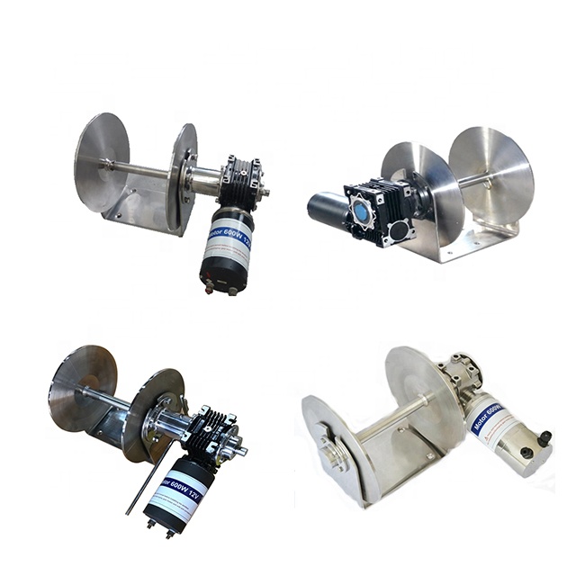 12V 600W marine boat yacht electric variable speed drum winches JVW-011