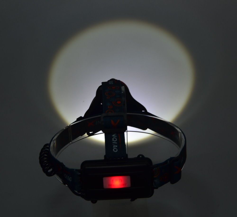 Long Use Time 3W LED Zoom Rechargeable Headlamp with Laser Pointer