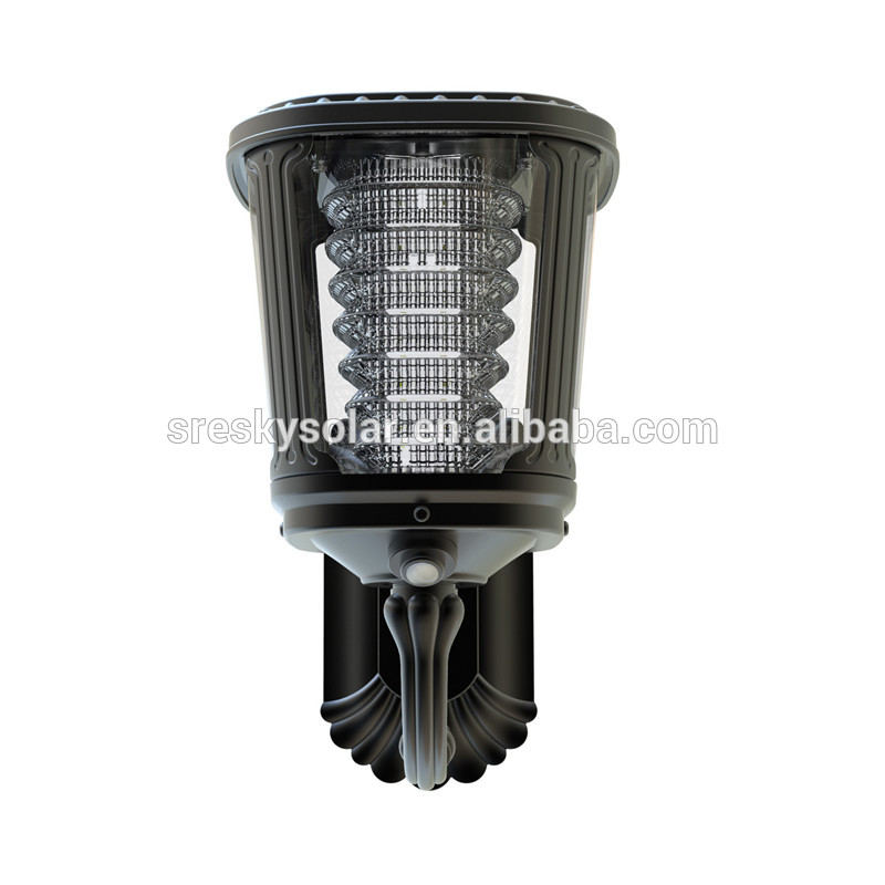 High End Pir Sensor Ip65 Antique Outdoor Garden Light Solar Led