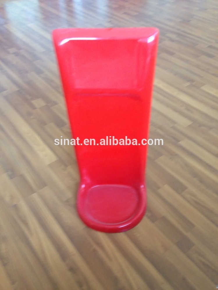 Rotational moulding fire extinguisher holders