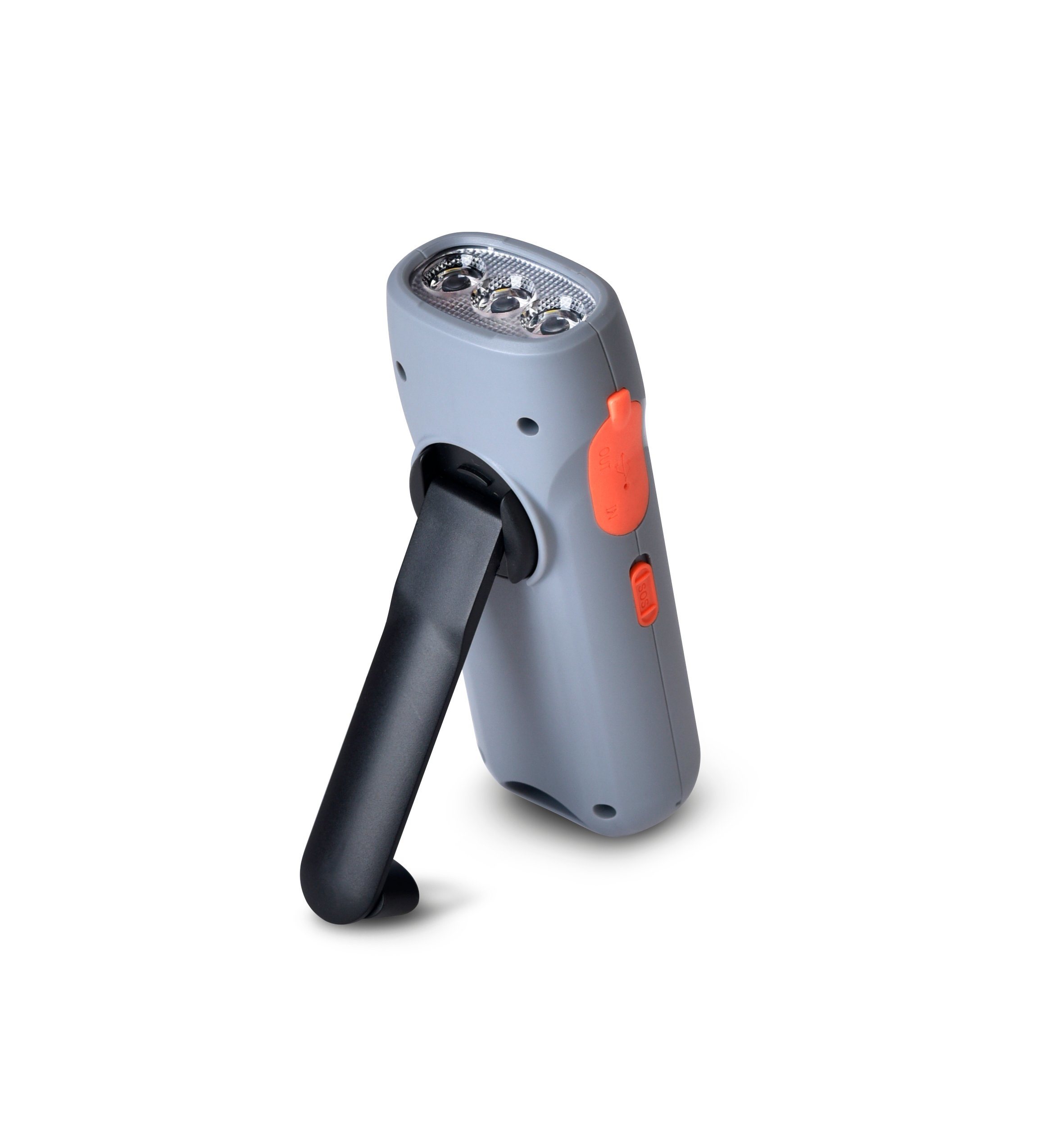 Dynamo radio torch rechargeable pocket portable fm radio flashlight