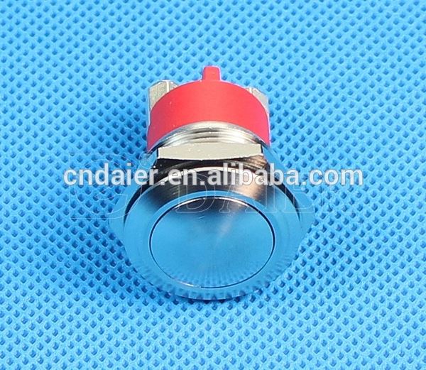 GQ-19B Momentary Stainless Steel Push Button Switch