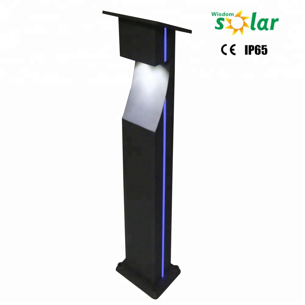 Hot selling all in one solar power LED solar garden lighting for Landscape Pathway Residential Road