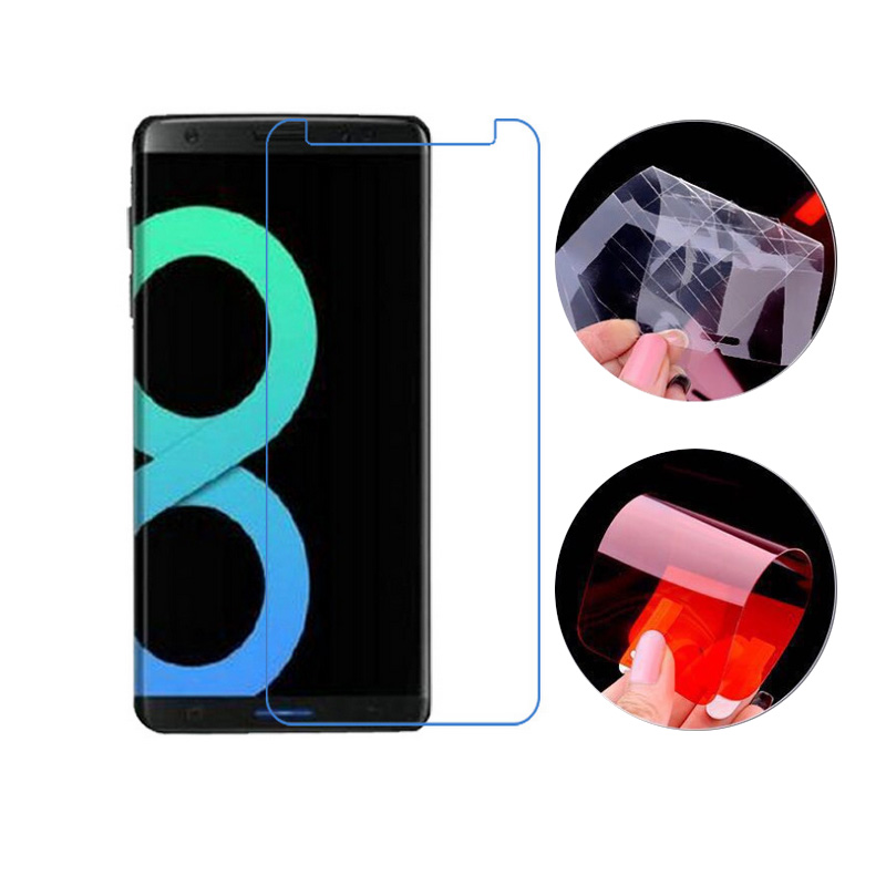 Newest Fiber Glass mobile phone Screen Protector for samsung Galaxy S8 Film