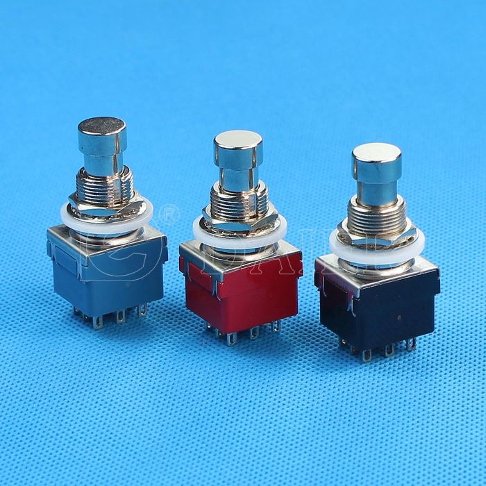 PBS-24-302(312) 3PDT 9Pin Momentay/Latching Foot Switch