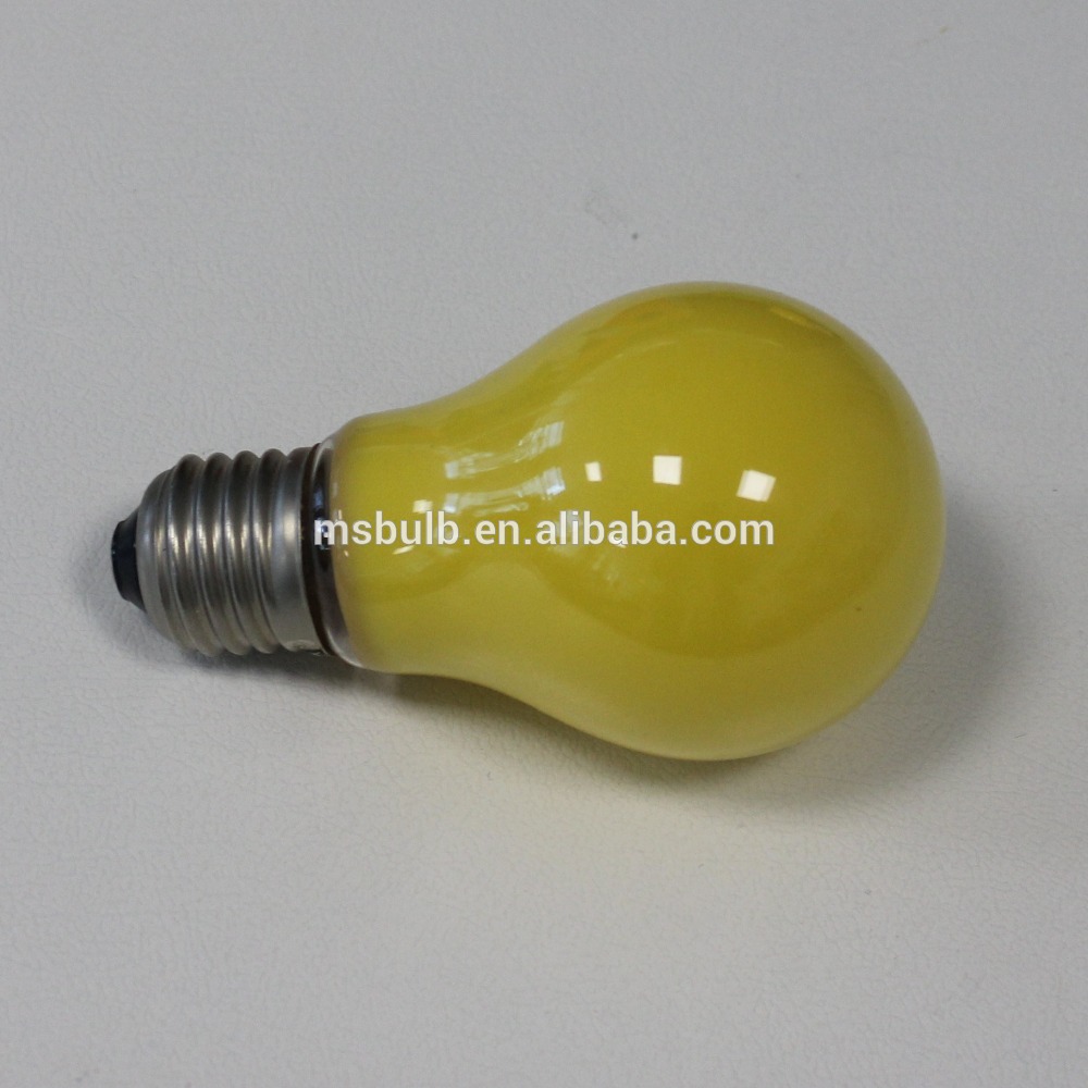 China Wholesale anti mosquito lamp A19 led bulb e27 base yellow