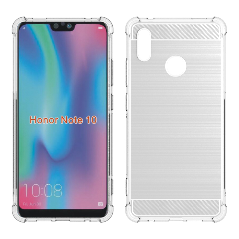 Carbon Fiber Soft Tpu case For Huawei honor note 10