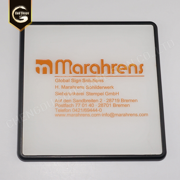 Custom made wall hanging mountable acrylic room signage acrylic room number door sign