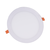 80lm/w New Smd 12w 18w Surface Mounted Round Panel Light Led