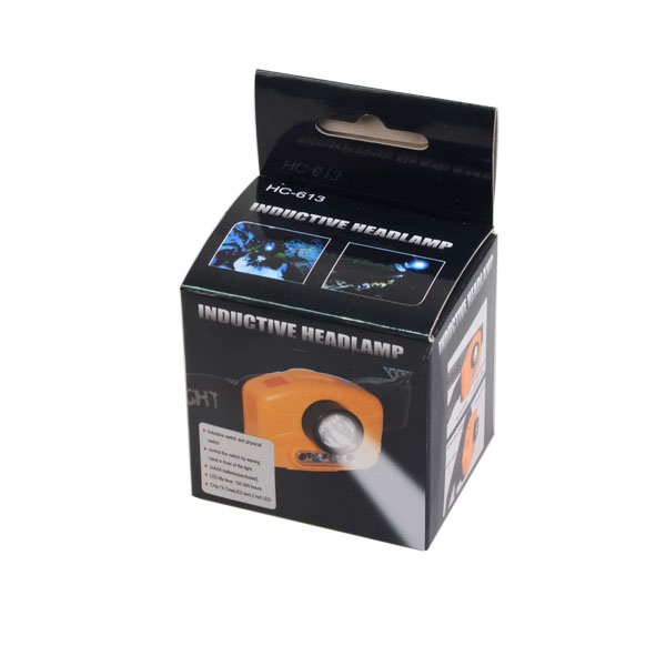 Fishing caving mountaineering q5 3W ultra bright led headlamp with motion sensor