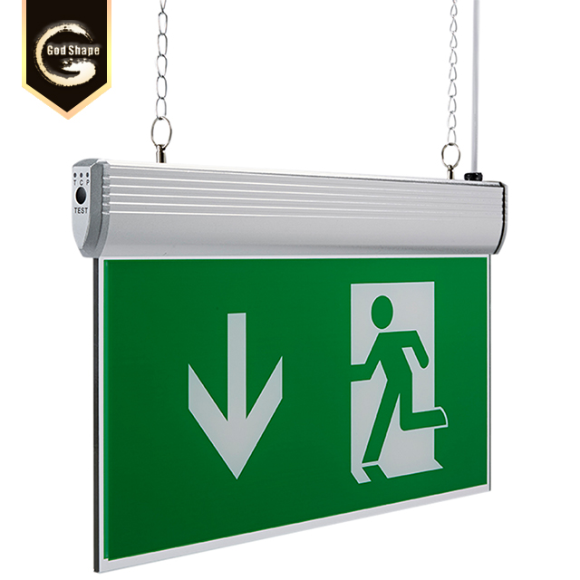 Wholesale safety led acrylic emergency sign exit sign