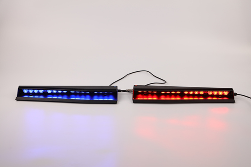 9~30V Special Vehicles Eagle Design Red Blue LED Warning Flashing Led Strobe Visor Light with Sun Visor mount