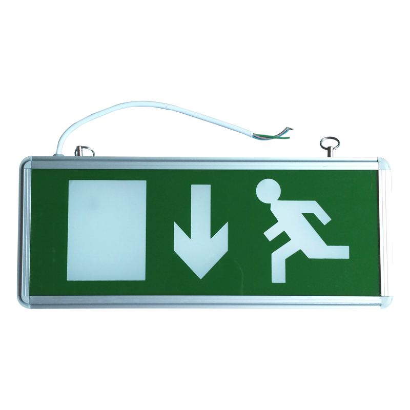 emergency light manufacturers for Europe australia exit sign light clevertronics recessed exit sign