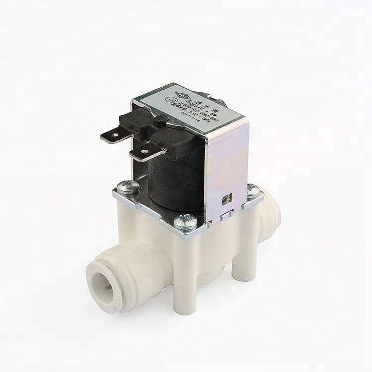 JL series 2 way 1/4 inch plastic solenoid valve used for water purifier washing machine