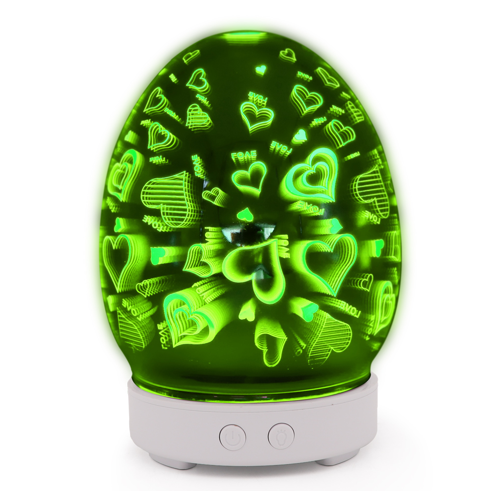 2019 Amazon Top Hot Seller Electric Essential Oil Glass Diffuser, Aromatherapy Diffuser Glass, Empty Diffuser Glass Bottles