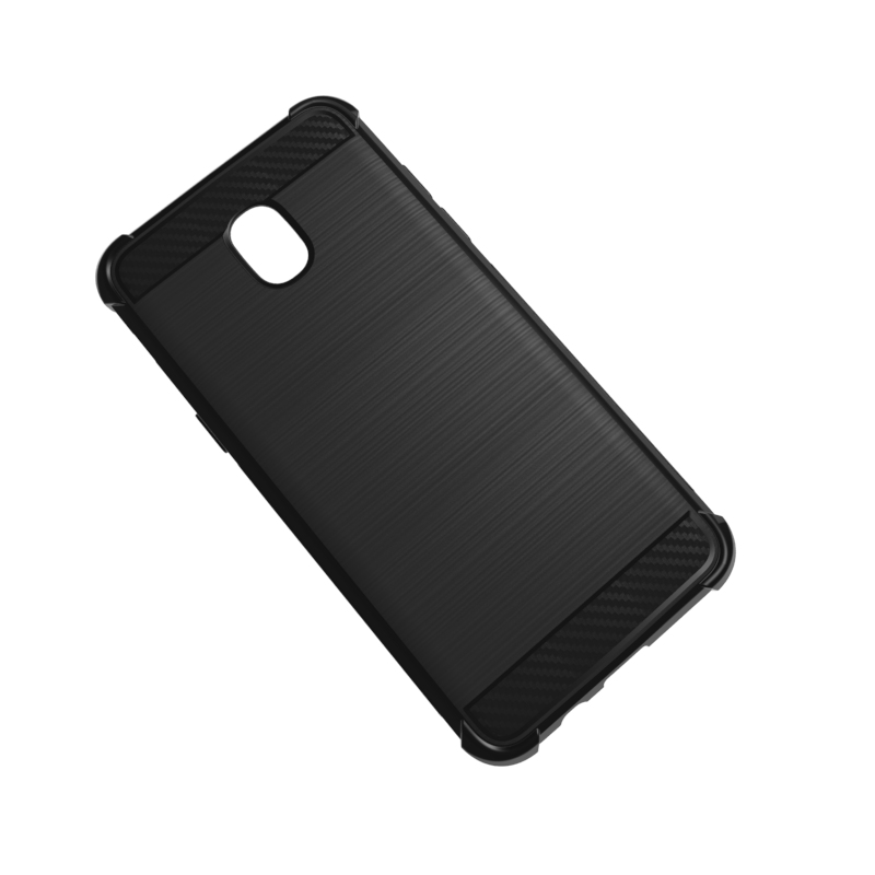 newstyle Carbon Fiber Cover soft Tpu Brushed case For Samsung Galaxy J3 2018