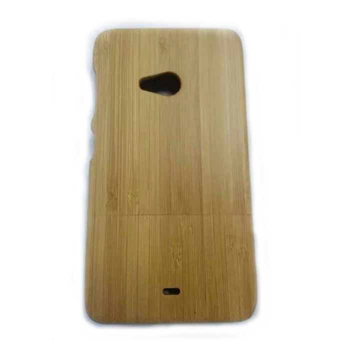 Best cell phone case For Nokia Lumia 535 Bamboo back hard cover case