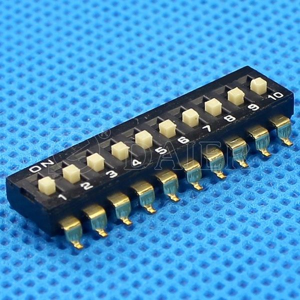 0.1A 50VDC Low Profile SMT Type 4 Dip Switch