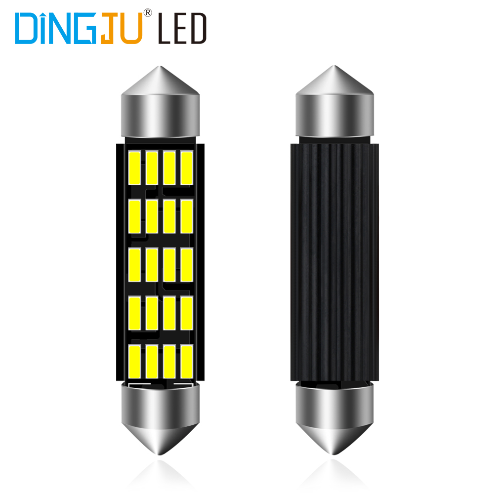 China Manufacturer Canbus Festoon Lighting 4014 39mm 16smd 4014 Led Bulb 12v 1.7w Interior Reading Light High Quality