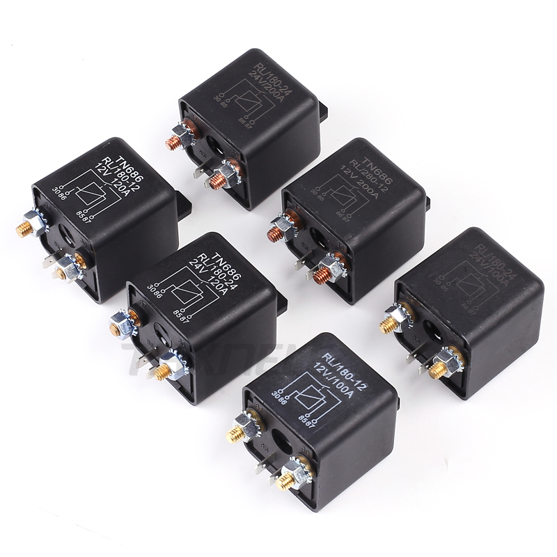 Start relay RL180 100A 200A 12V 24V Power Automotive Relay Heavy High Current Starting car relay