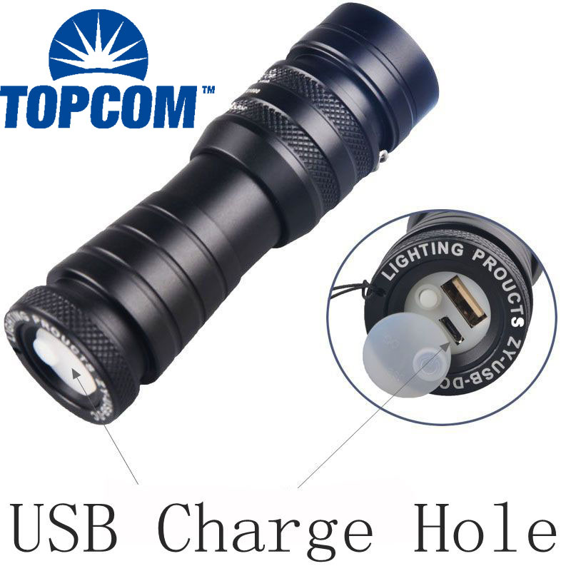 high power led flashlight rechargeable led flashlight aluminum flashlight