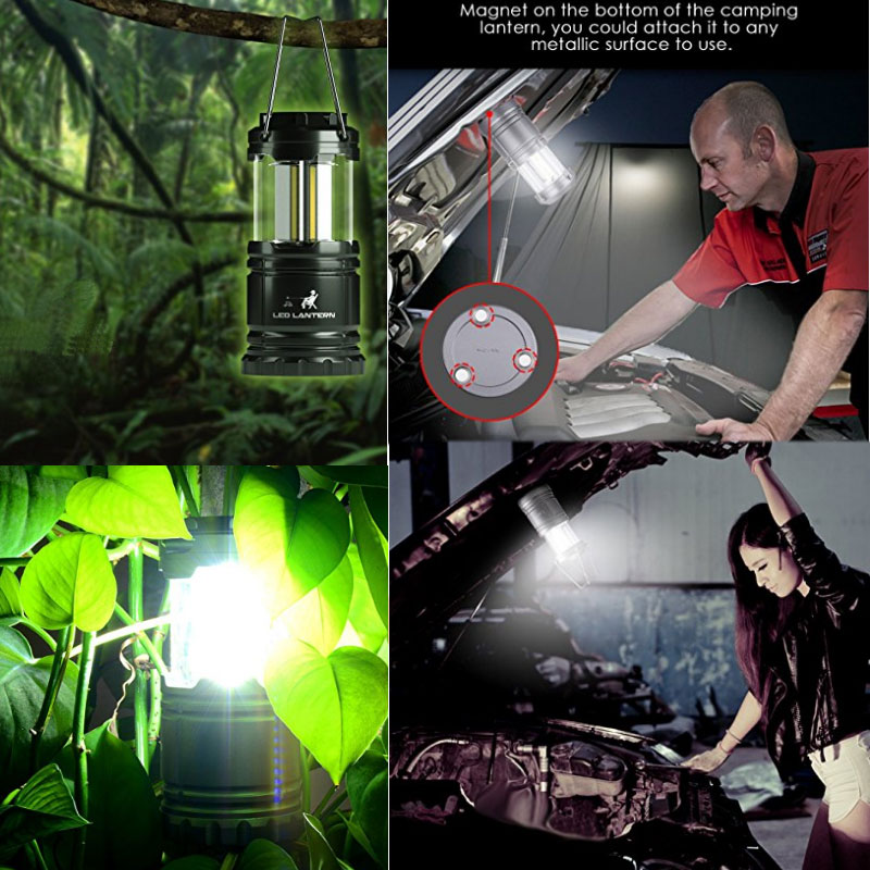 COB Led Camping Light Magnetic Portable Outdoor Led Camping Lantern