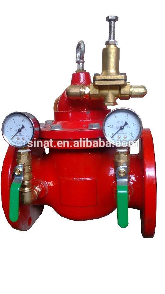 Lower pipeline Pressure reducing valve 200X DN100