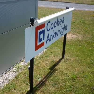 A4 size Wholesale double side customized ground floor stand Aluminum outdoor illuminated advertising sign light box