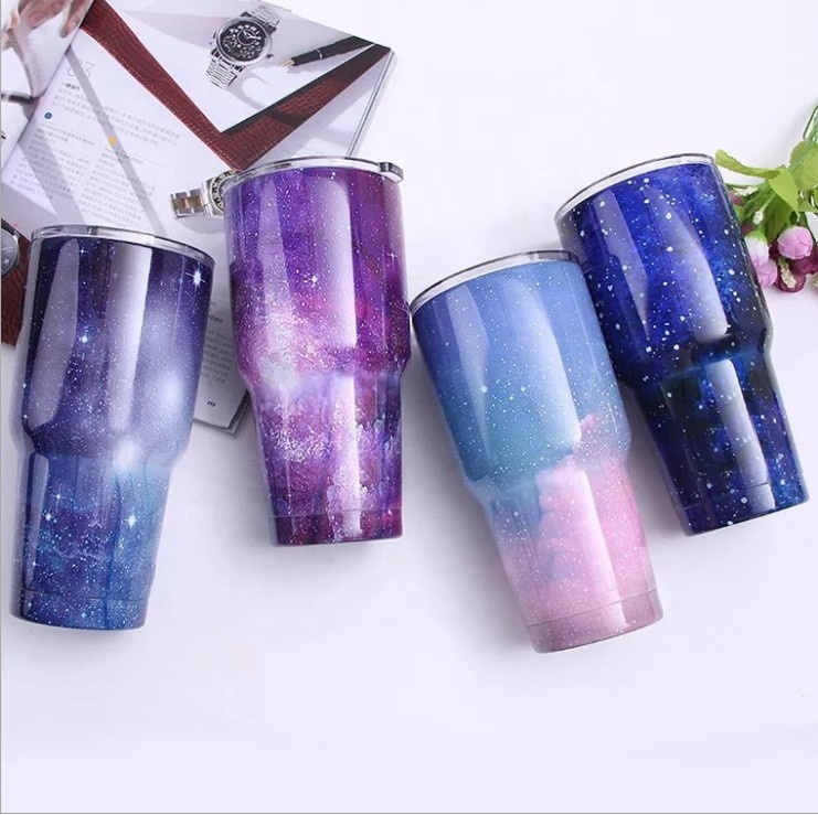 Car Use 30oz 304 Double Wall Stainless steel Travel Vacuum Mug Beer Mug WineTumbler