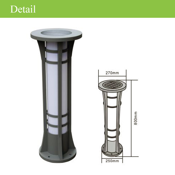 Factory manufacturing waterproof IP 65 solar garden light for solar pathway lighting(JR-2713)