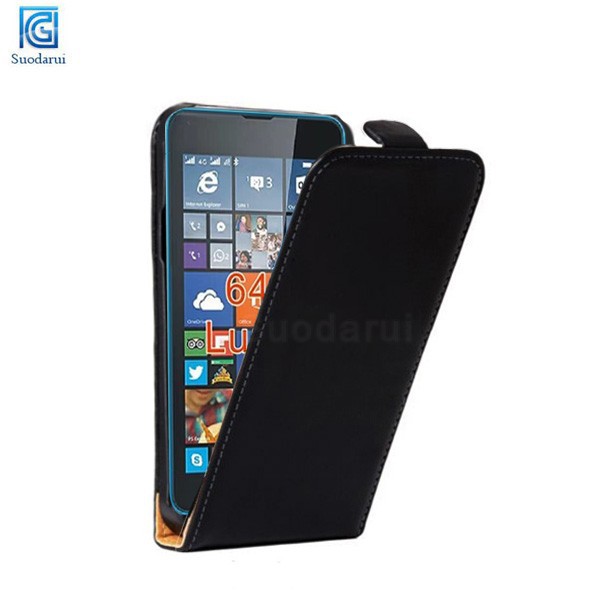 2015 Hot Selling For Nokia lumia 640 Flip Slim Leather Case Cover